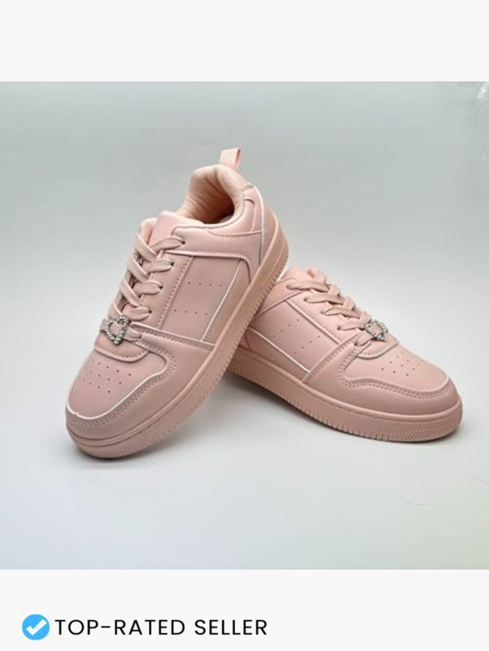 Womens Lace Up Platform Sneakers Comfortable Walking Sport Shoes Retro Style - Picture 4 of 6